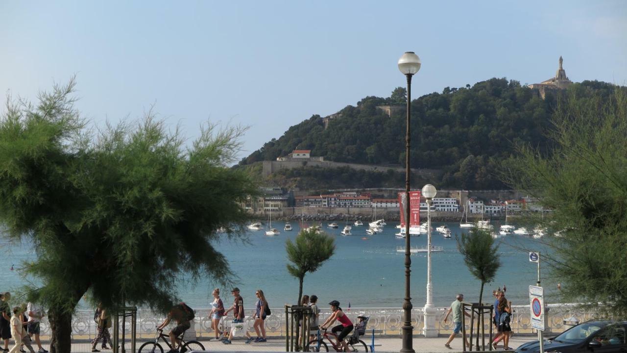 La Madame On La Concha Beach, Seaview Apartment San Sebastián Esterno foto