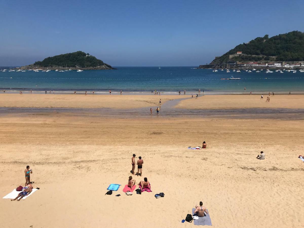 La Madame On La Concha Beach, Seaview Apartment San Sebastián Esterno foto