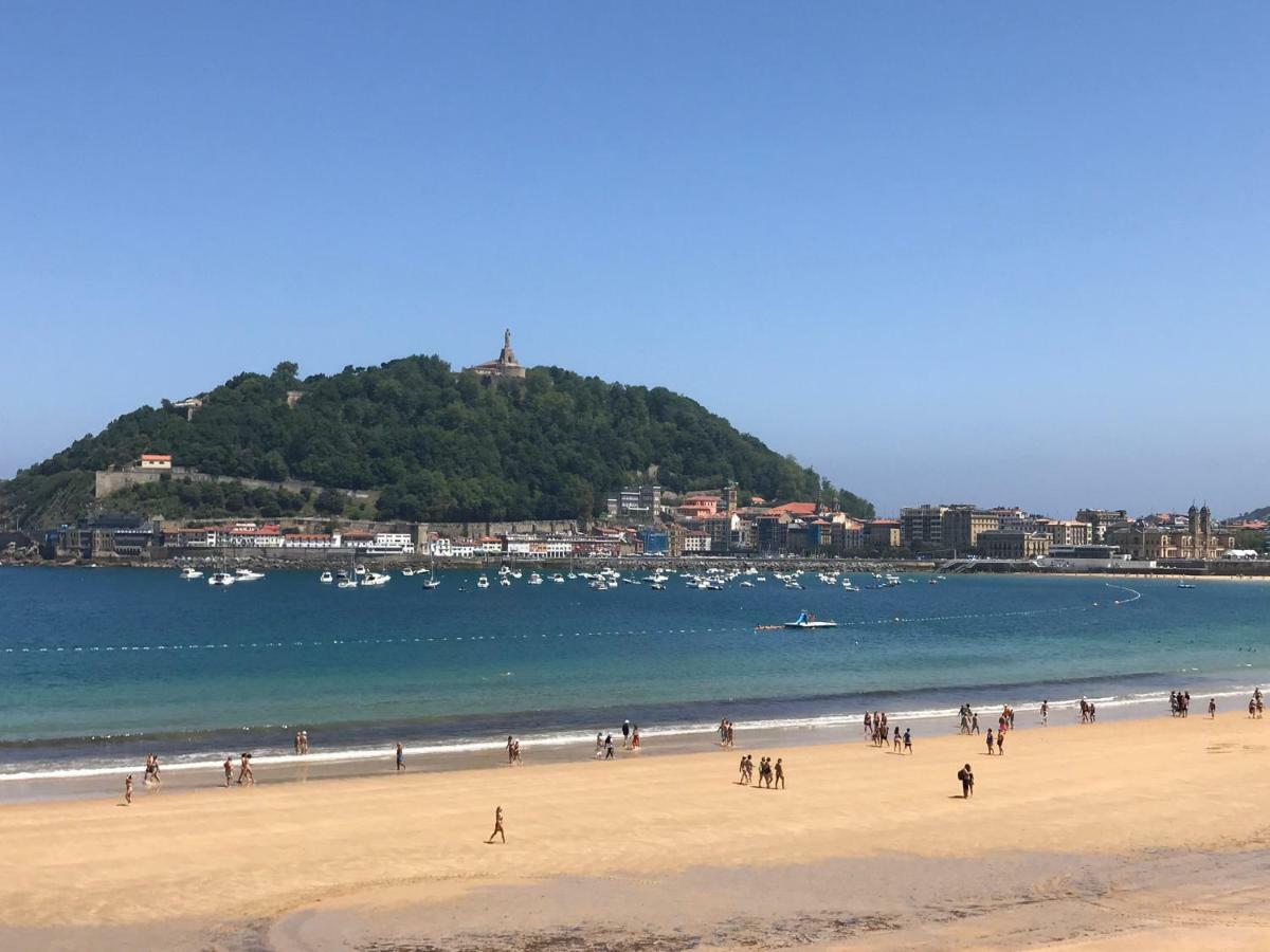 La Madame On La Concha Beach, Seaview Apartment San Sebastián Esterno foto