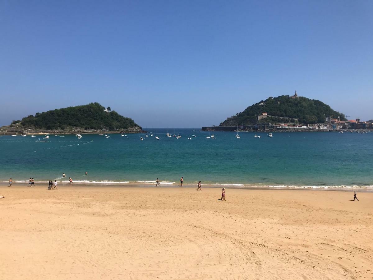 La Madame On La Concha Beach, Seaview Apartment San Sebastián Esterno foto